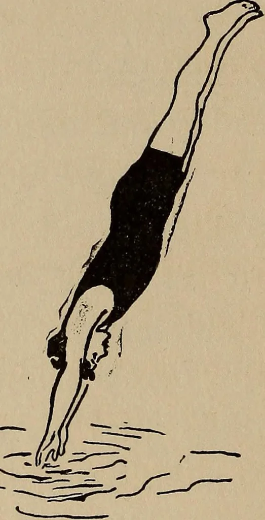 An illustration from Ourdoor sports and games, 1911, leaf 261