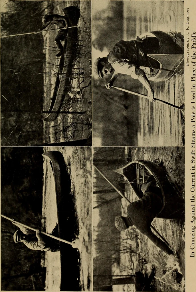An illustration from Ourdoor sports and games, 1911, leaf 266