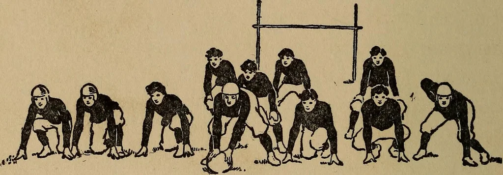 An illustration from Ourdoor sports and games, 1911, leaf 293