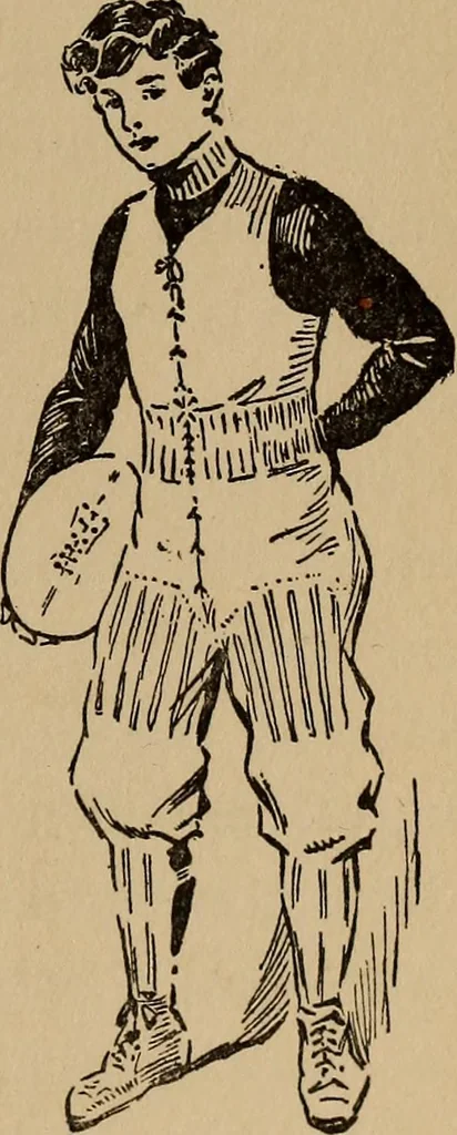 An illustration from Ourdoor sports and games, 1911, leaf 306