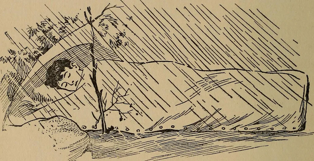 An illustration from Ourdoor sports and games, 1911, leaf 67