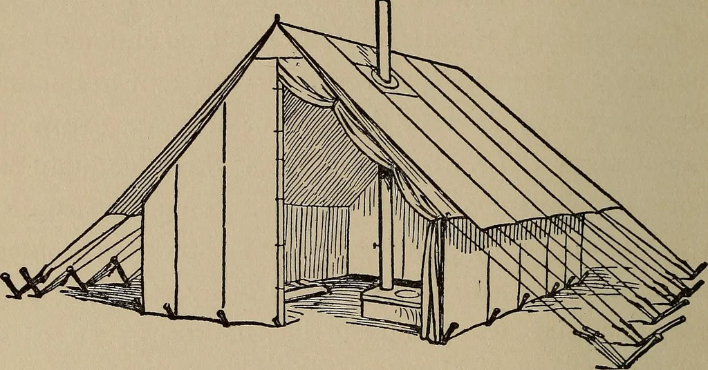 An illustration from Ourdoor sports and games, 1911, leaf 73
