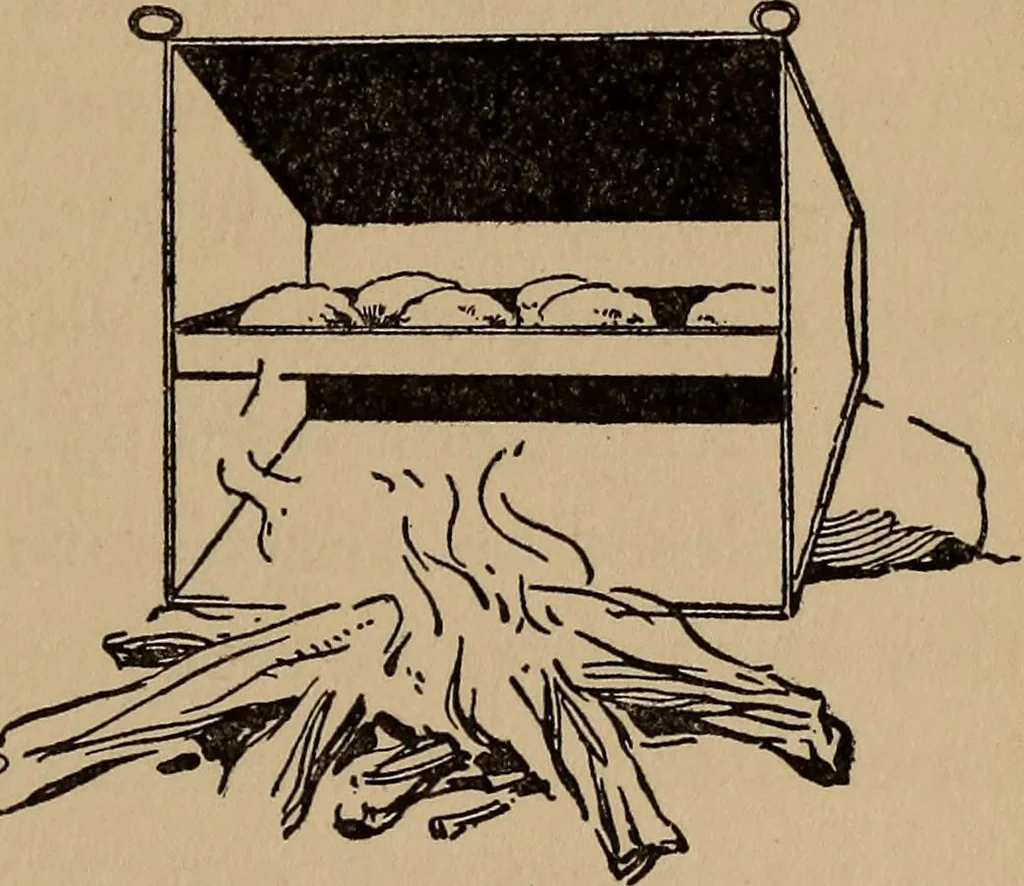 An illustration from Ourdoor sports and games, 1911, leaf 96