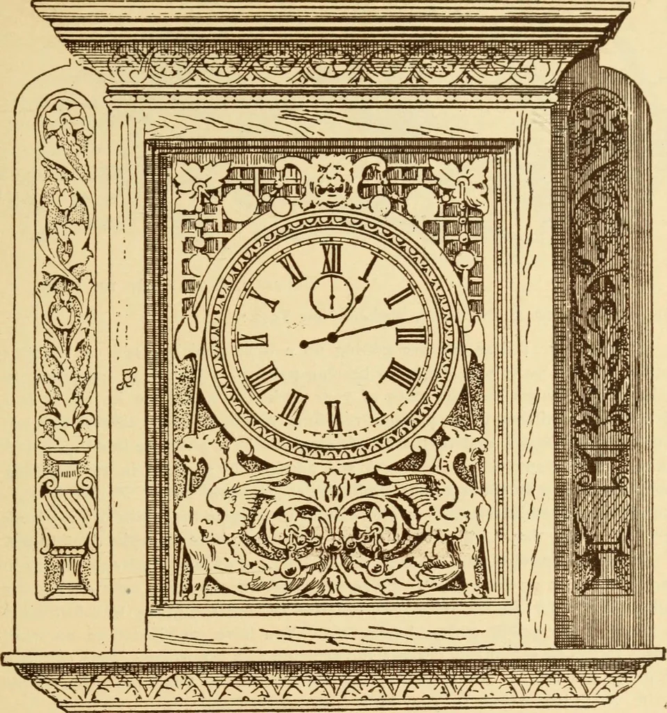 An illustration from Our doors and windows : how to decorate them, 1889, leaf 100
