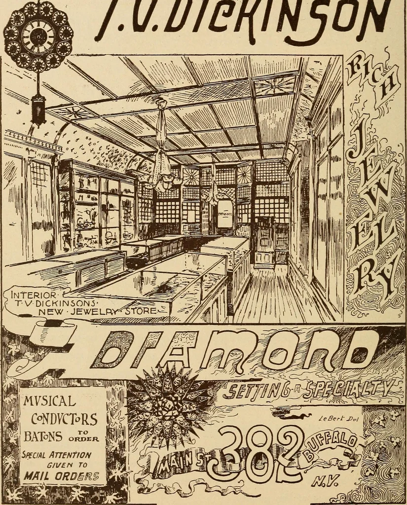 An illustration from Our doors and windows : how to decorate them, 1889, leaf 105