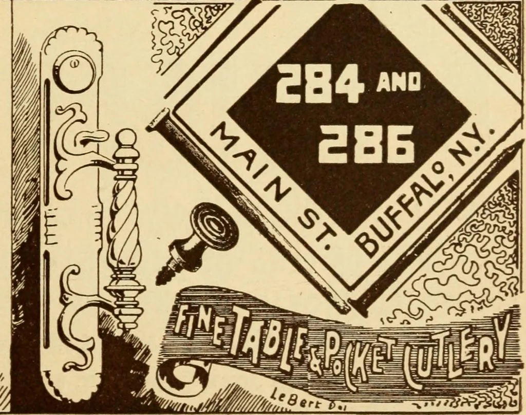 An illustration from Our doors and windows : how to decorate them, 1889, leaf 114