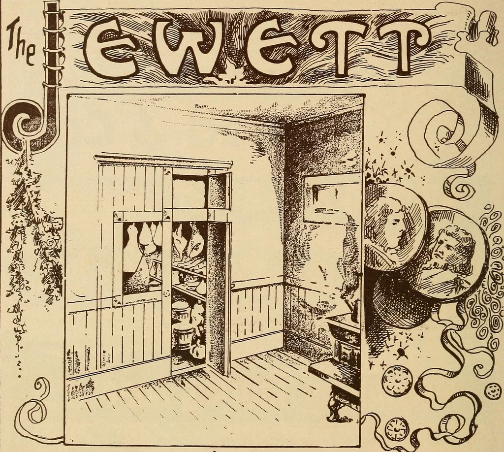An illustration from Our doors and windows : how to decorate them, 1889, leaf 115