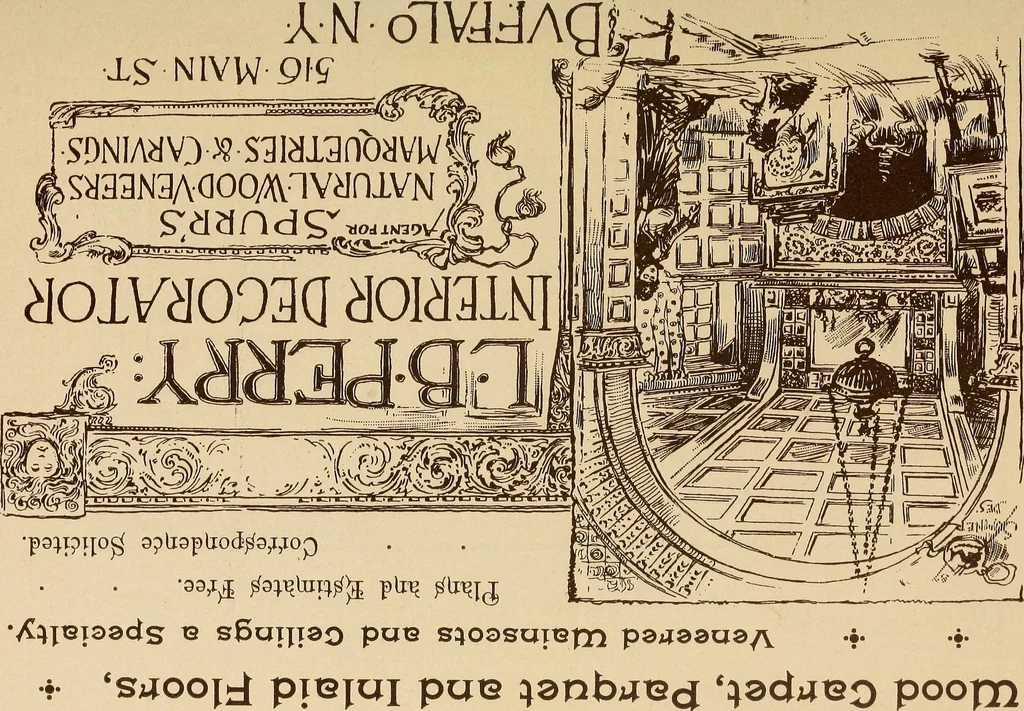 An illustration from Our doors and windows : how to decorate them, 1889, leaf 119