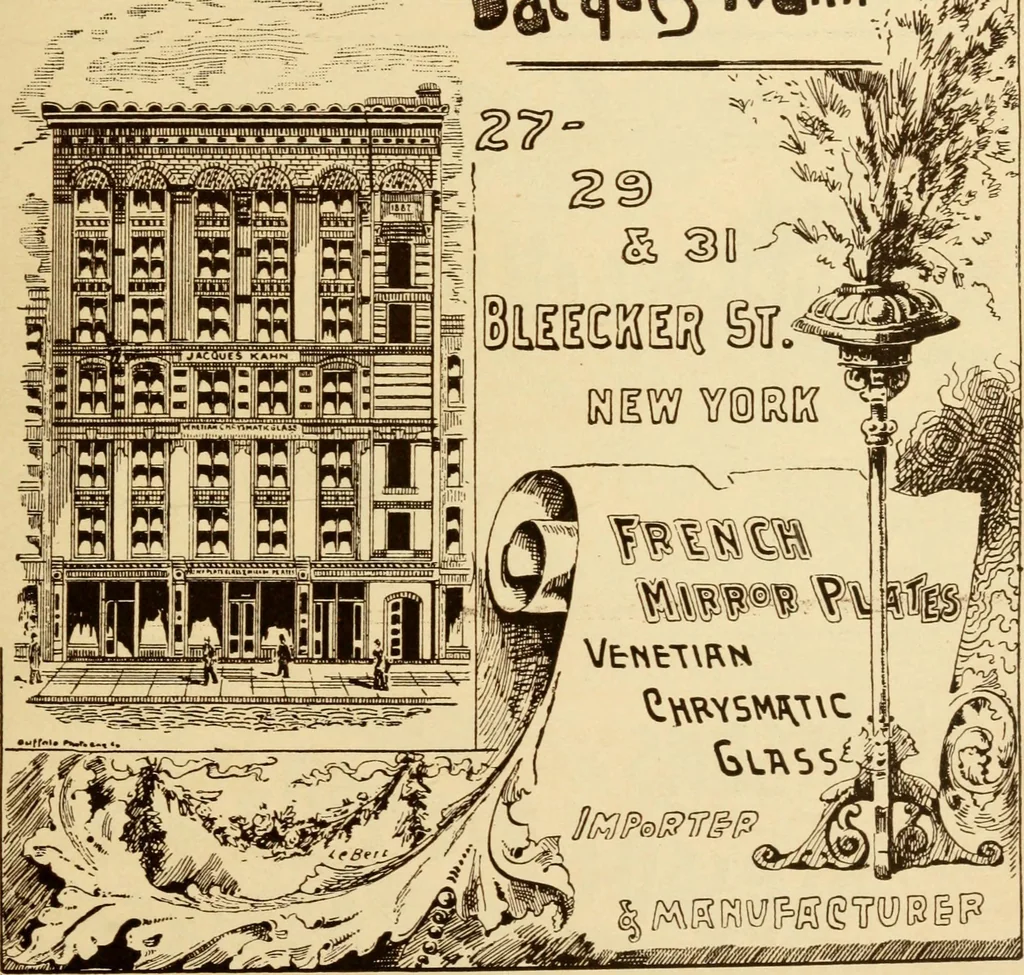An illustration from Our doors and windows : how to decorate them, 1889, leaf 122