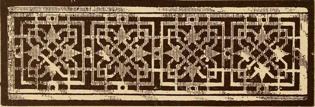 An illustration from Our doors and windows : how to decorate them, 1889, leaf 21