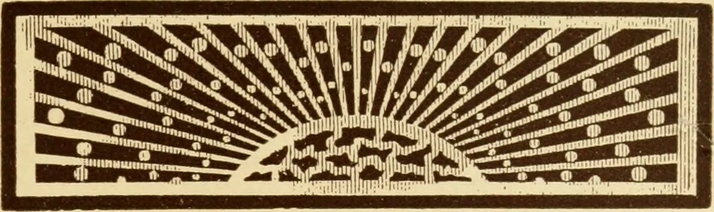 An illustration from Our doors and windows : how to decorate them, 1889, leaf 30