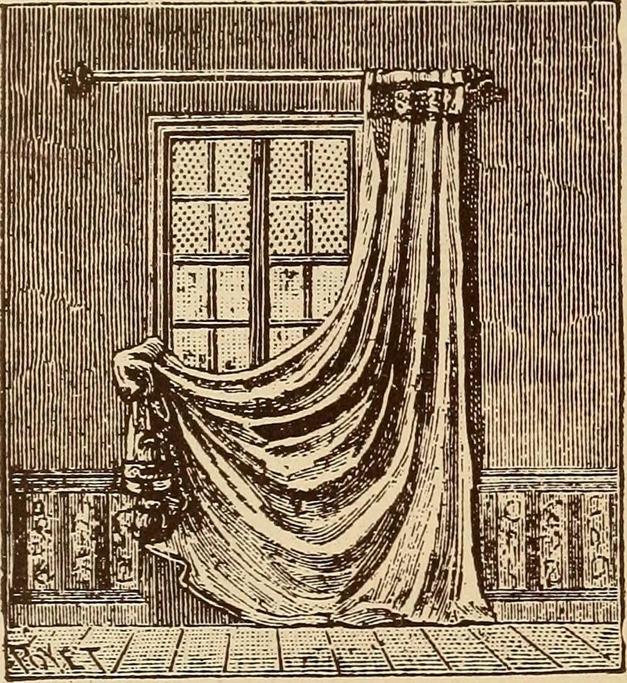 An illustration from Our doors and windows : how to decorate them, 1889, leaf 31