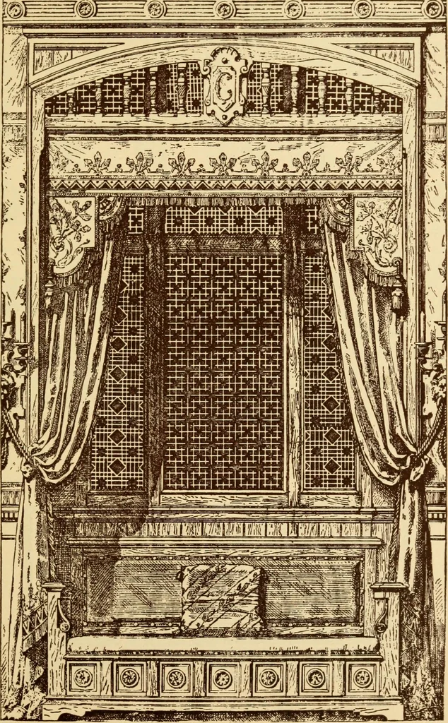 An illustration from Our doors and windows : how to decorate them, 1889, leaf 32