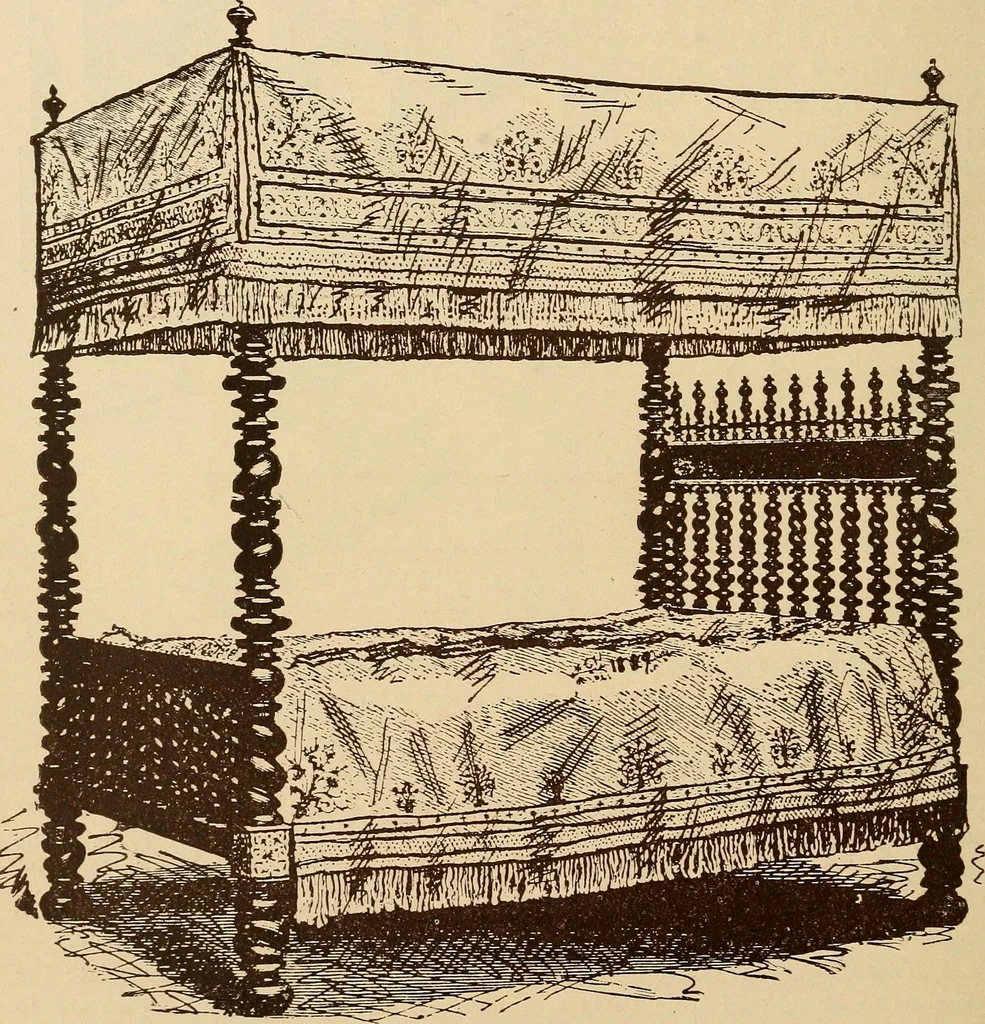 An illustration from Our doors and windows : how to decorate them, 1889, leaf 35