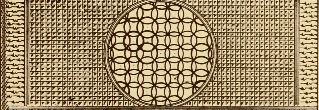 An illustration from Our doors and windows : how to decorate them, 1889, leaf 36