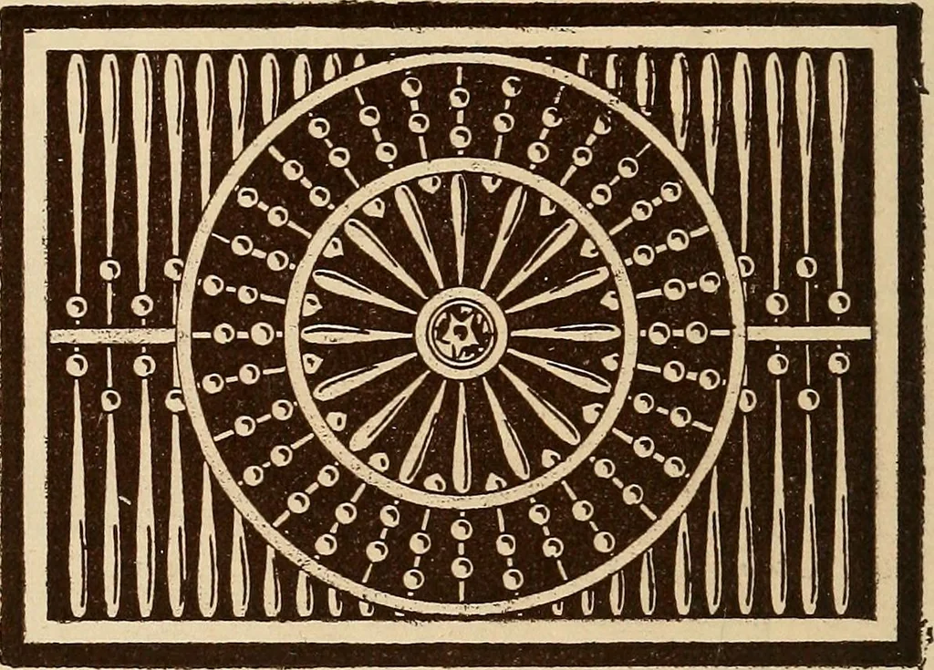 An illustration from Our doors and windows : how to decorate them, 1889, leaf 43