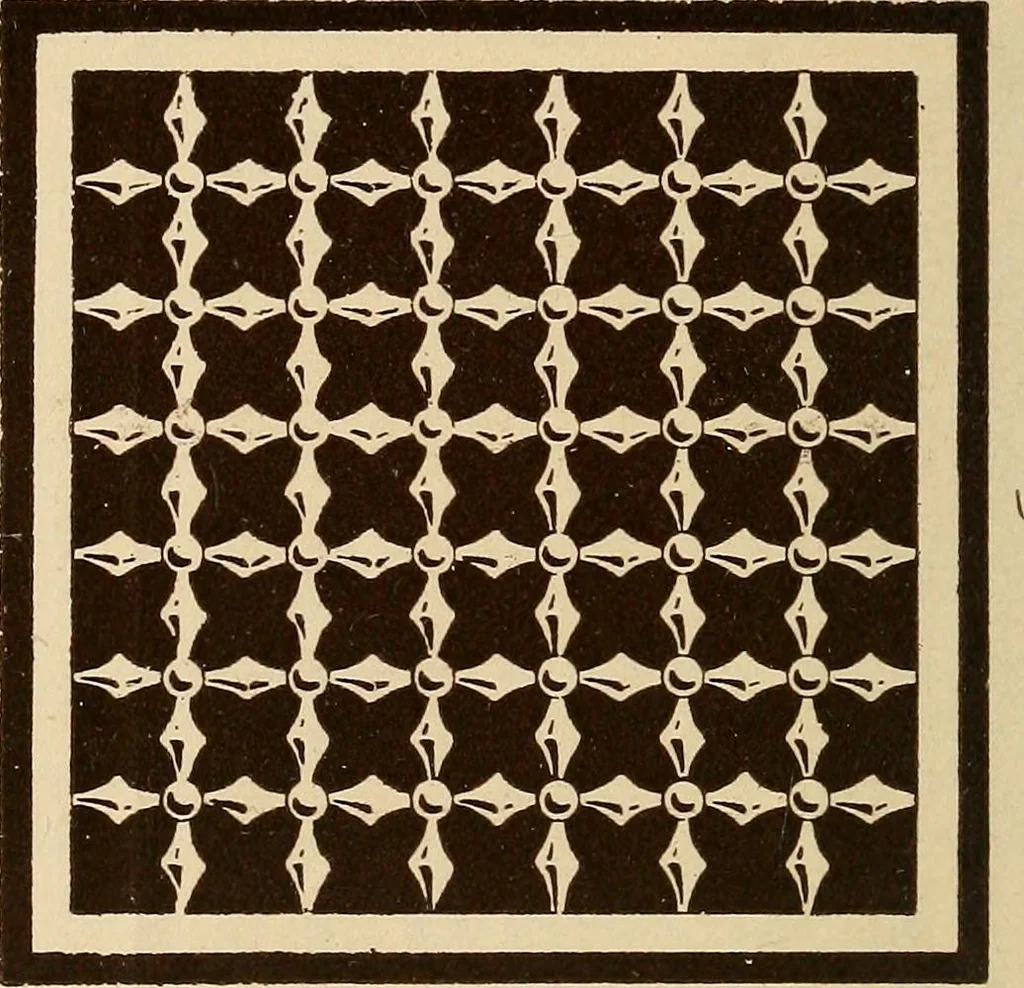 An illustration from Our doors and windows : how to decorate them, 1889, leaf 45