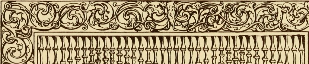 An illustration from Our doors and windows : how to decorate them, 1889, leaf 48