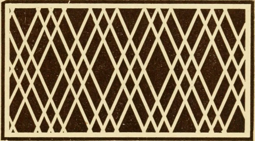 An illustration from Our doors and windows : how to decorate them, 1889, leaf 52