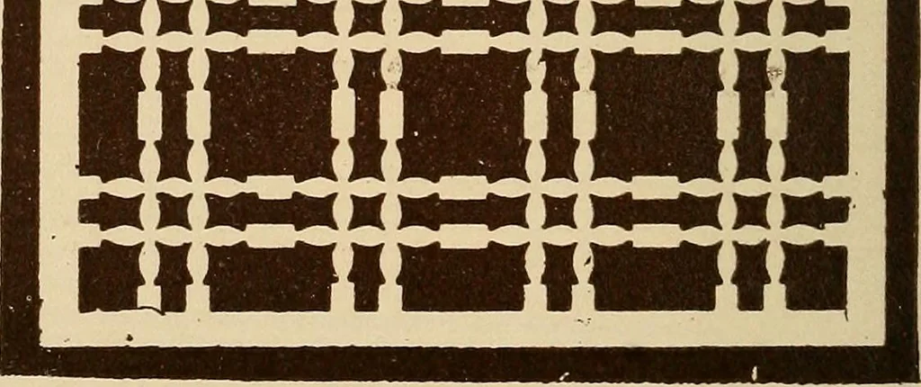 An illustration from Our doors and windows : how to decorate them, 1889, leaf 57