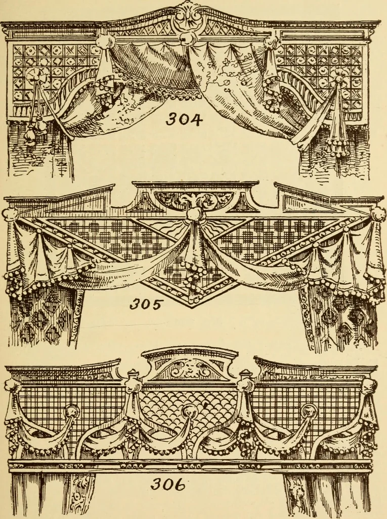 An illustration from Our doors and windows : how to decorate them, 1889, leaf 72