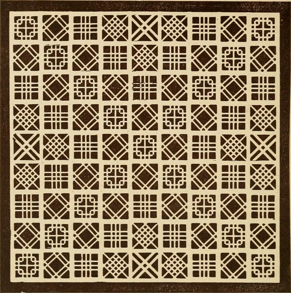 An illustration from Our doors and windows : how to decorate them, 1889, leaf 73