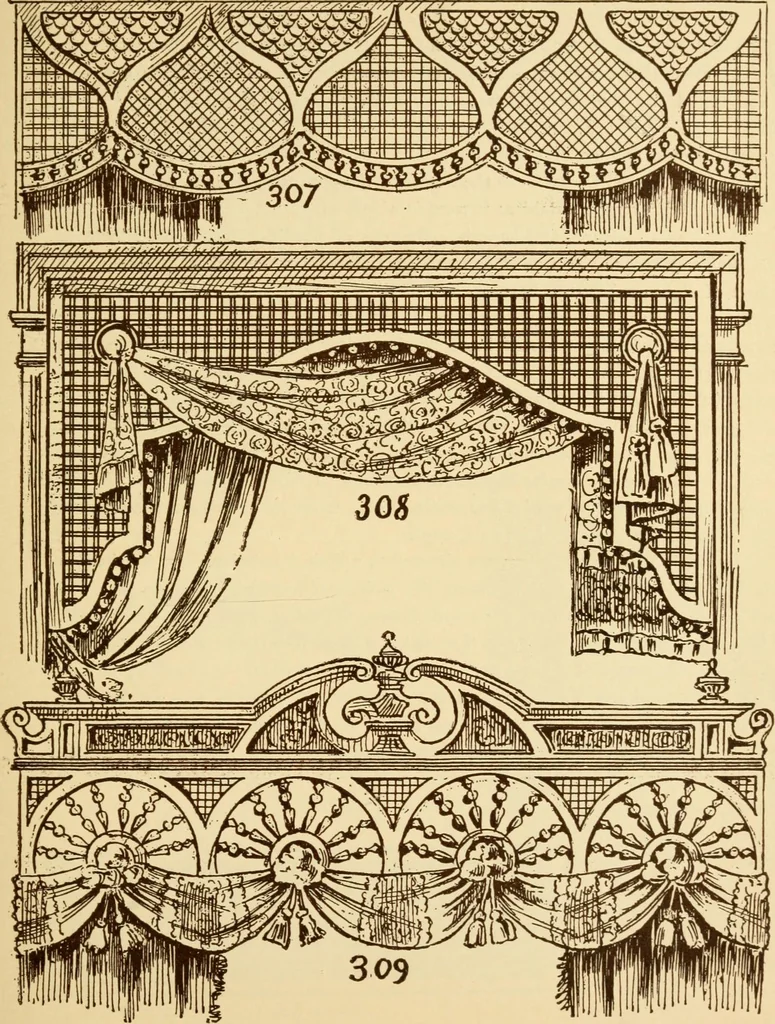 An illustration from Our doors and windows : how to decorate them, 1889, leaf 74