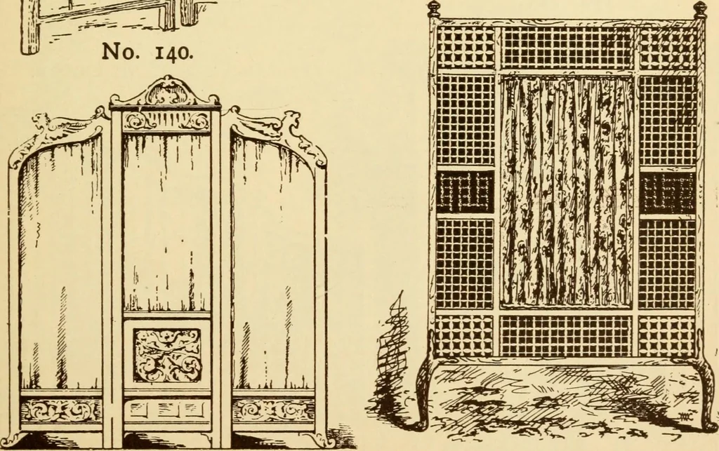 An illustration from Our doors and windows : how to decorate them, 1889, leaf 76