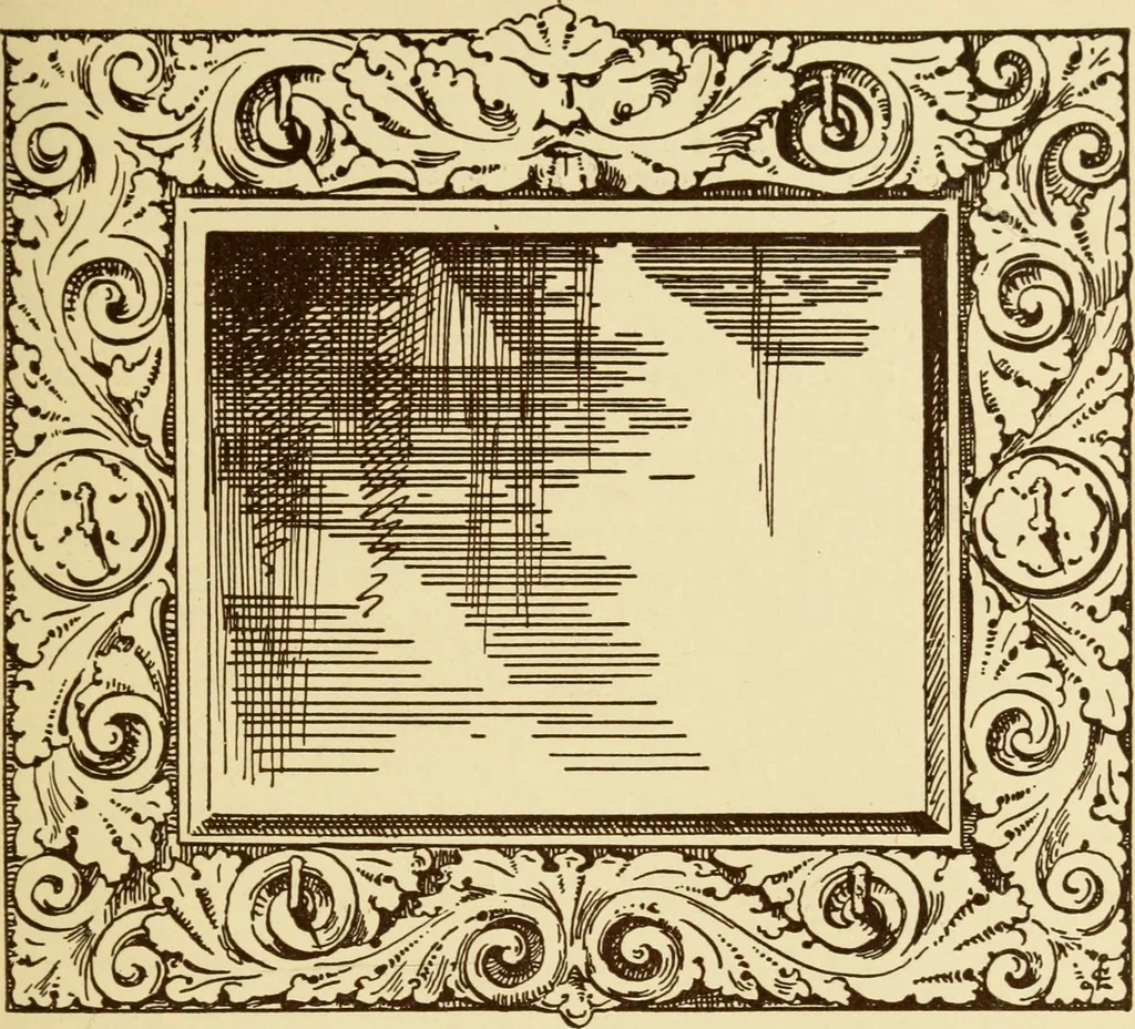 An illustration from Our doors and windows : how to decorate them, 1889, leaf 80