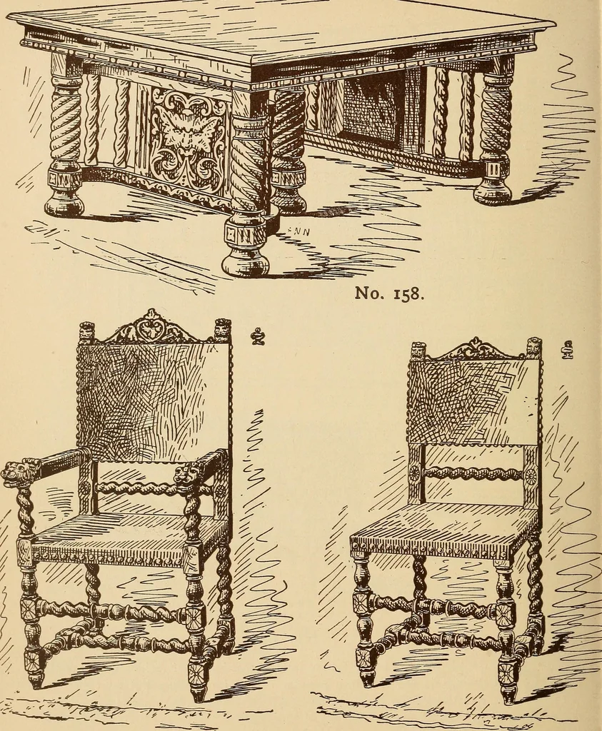 An illustration from Our doors and windows : how to decorate them, 1889, leaf 93