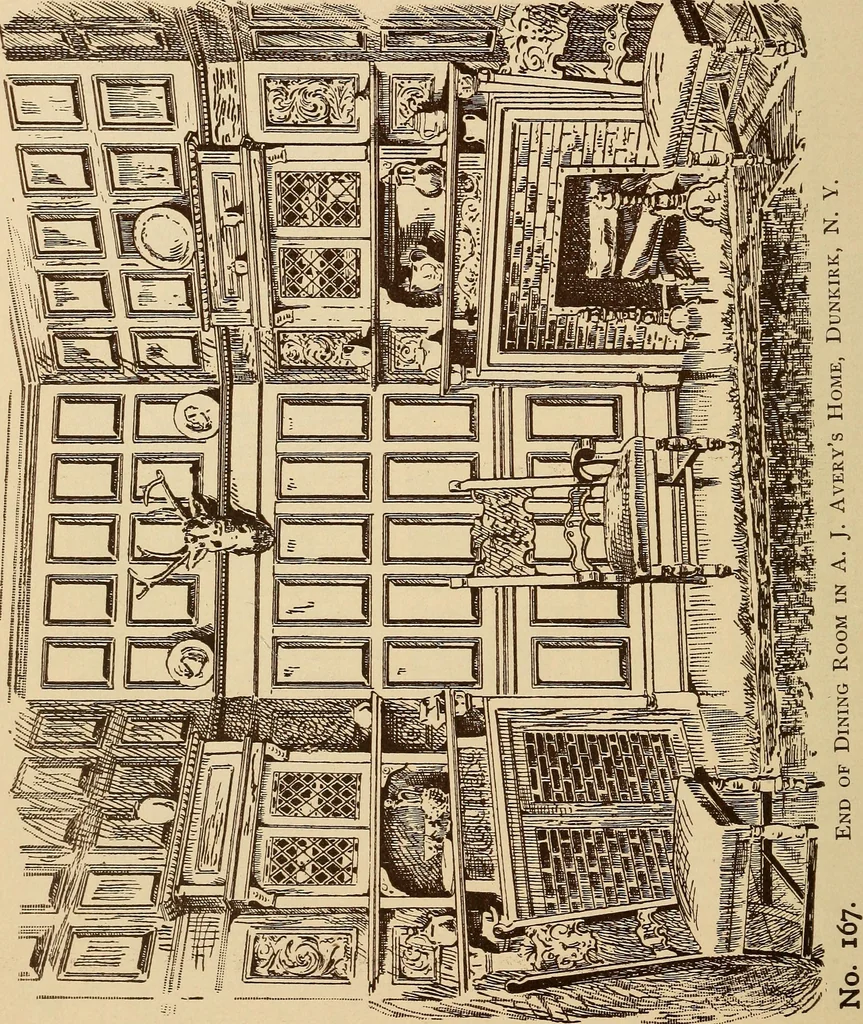An illustration from Our doors and windows : how to decorate them, 1889, leaf 95