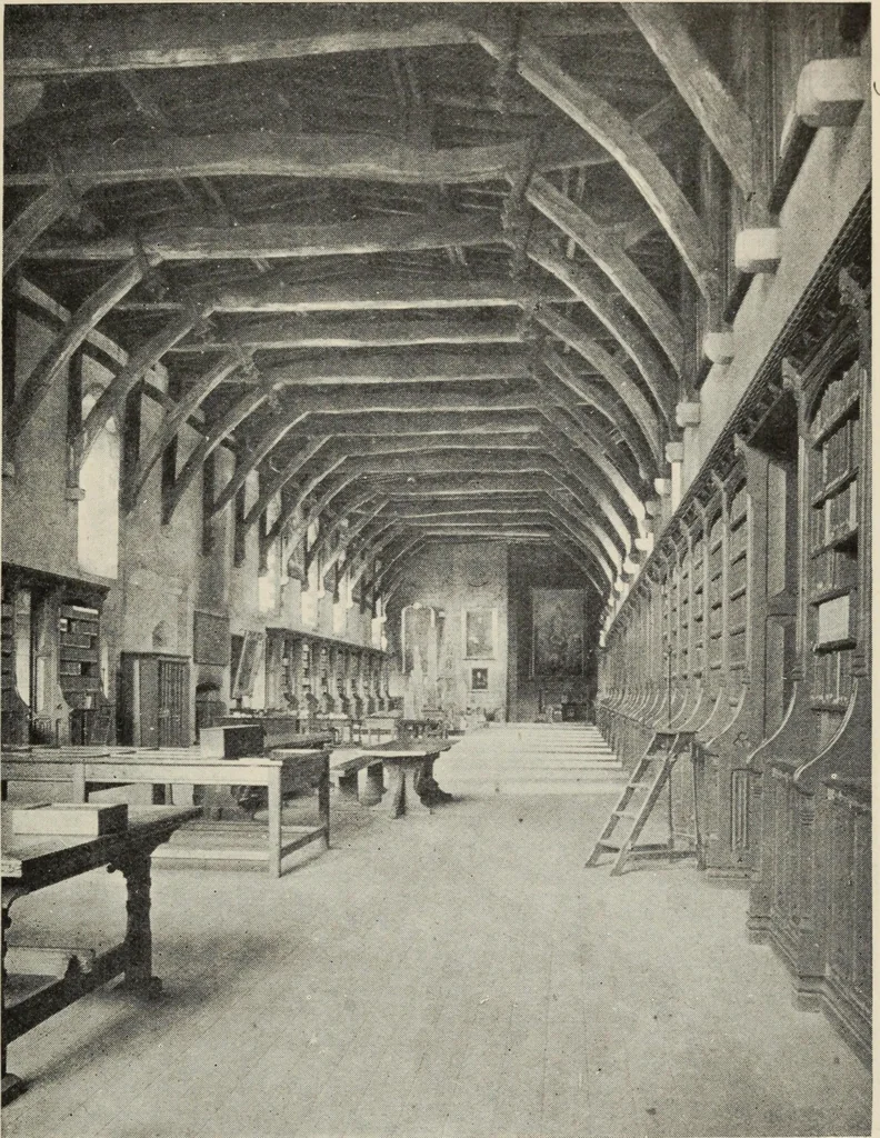 An illustration from Our English cathedrals ; their architectural beauties and characteristics, and their historical associations popularly described, together with chapters on the cathedral in mediaeval and in modern times, and in English poetry and prose; withmaps, plans, and numerous illustrations from photographs, 1911, leaf 104
