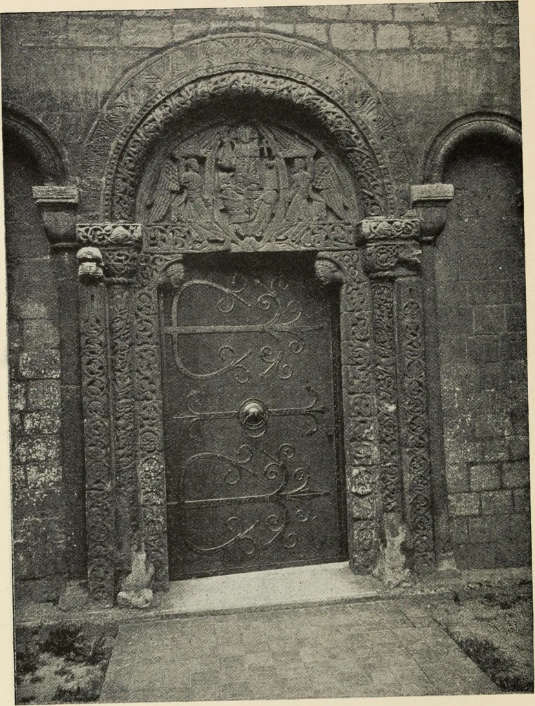 An illustration from Our English cathedrals ; their architectural beauties and characteristics, and their historical associations popularly described, together with chapters on the cathedral in mediaeval and in modern times, and in English poetry and prose; withmaps, plans, and numerous illustrations from photographs, 1911, leaf 193