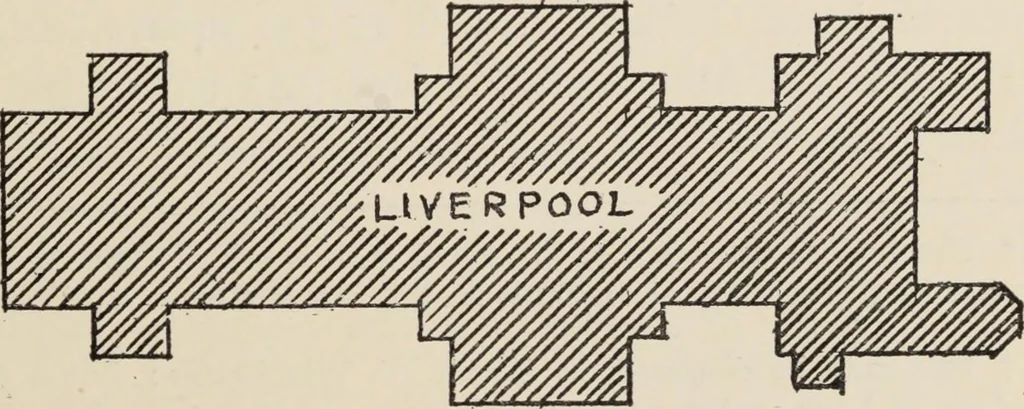 An illustration from Our English cathedrals ; their architectural beauties and characteristics, and their historical associations popularly described, together with chapters on the cathedral in mediaeval and in modern times, and in English poetry and prose; withmaps, plans, and numerous illustrations from photographs, 1911, leaf 28