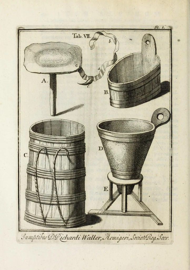 An illustration from Ouresiphoites Helveticus, sive, Itinera per Helvetiae alpinas regiones facta annis MDCCII, MDCCIII, MDCCIV, MDCCV, MDCCVI, MDCCVII, MDCCIX, MDCCX, MDCCCXI, 1723, leaf 104