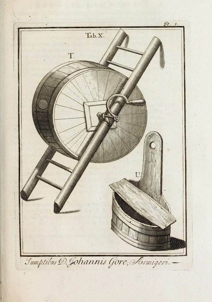 An illustration from Ouresiphoites Helveticus, sive, Itinera per Helvetiae alpinas regiones facta annis MDCCII, MDCCIII, MDCCIV, MDCCV, MDCCVI, MDCCVII, MDCCIX, MDCCX, MDCCCXI, 1723, leaf 115