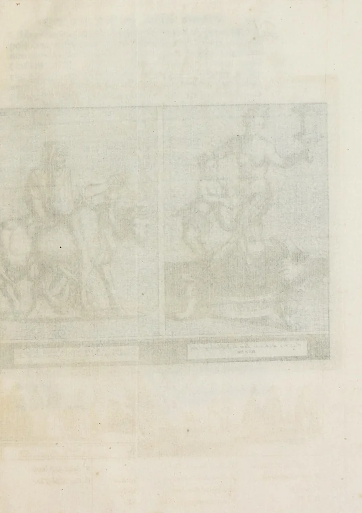 An illustration from Ouresiphoites Helveticus, sive, Itinera per Helvetiae alpinas regiones facta annis MDCCII, MDCCIII, MDCCIV, MDCCV, MDCCVI, MDCCVII, MDCCIX, MDCCX, MDCCCXI, 1723, leaf 489