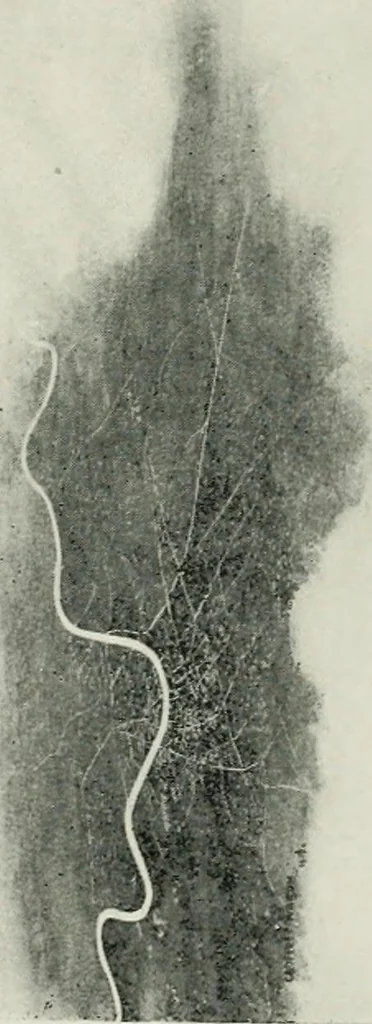 An illustration from Our first airways, their organization, equipment, and finance, 1919, leaf 108