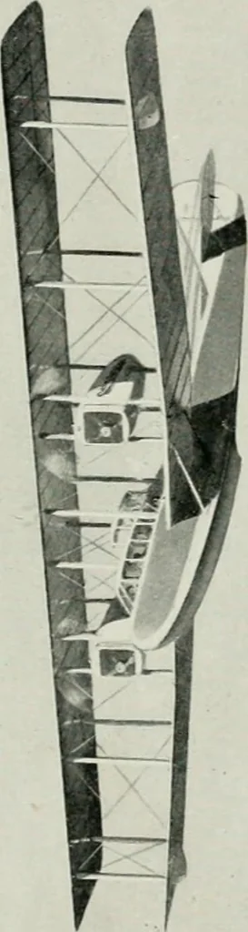 An illustration from Our first airways, their organization, equipment, and finance, 1919, leaf 120