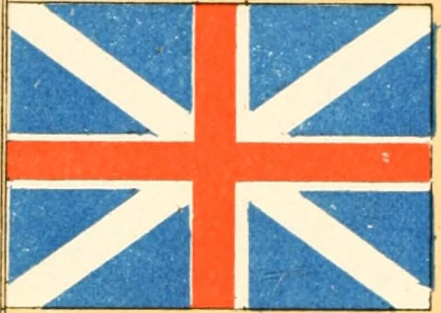 An illustration from Our flag number, with 1197 flags in full colors and 300 additional illustrations in black and white, 1917, leaf 151