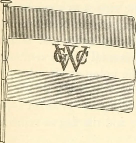 An illustration from Our flag number, with 1197 flags in full colors and 300 additional illustrations in black and white, 1917, leaf 179