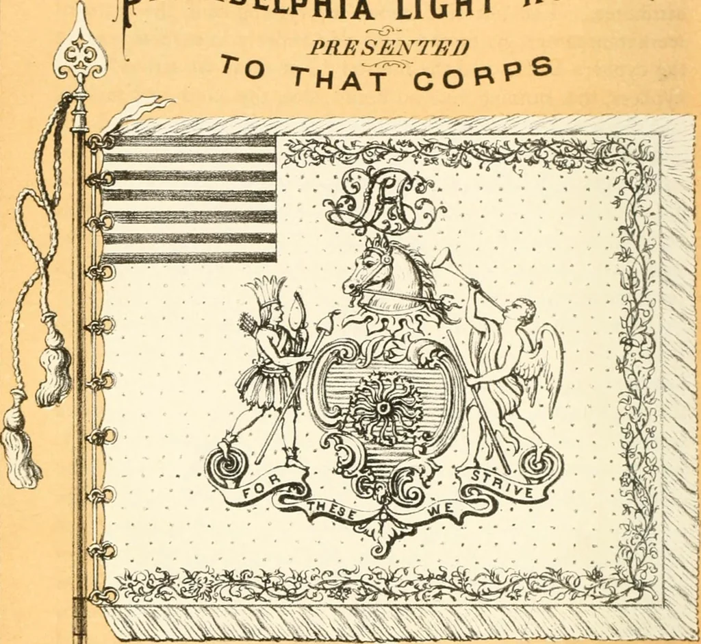 An illustration from Our flag number, with 1197 flags in full colors and 300 additional illustrations in black and white, 1917, leaf 211