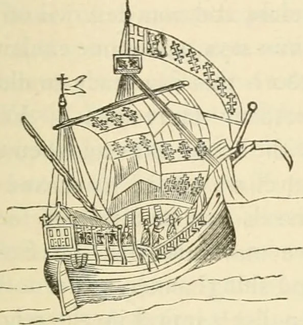 An illustration from Our flag number, with 1197 flags in full colors and 300 additional illustrations in black and white, 1917, leaf 42