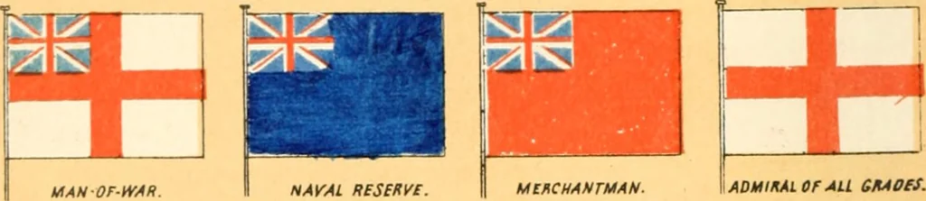 An illustration from Our flag number, with 1197 flags in full colors and 300 additional illustrations in black and white, 1917, leaf 79