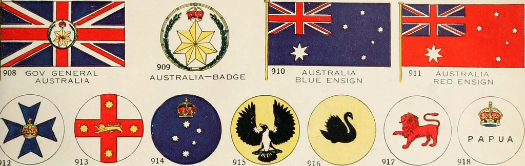 An illustration from Our flag. Origin and progress of the flag of the United States of America, with an introductory account of the symbols, standards, banners and flags of ancient and modern naitons, 1872, leaf 110