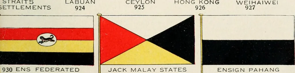An illustration from Our flag. Origin and progress of the flag of the United States of America, with an introductory account of the symbols, standards, banners and flags of ancient and modern naitons, 1872, leaf 110