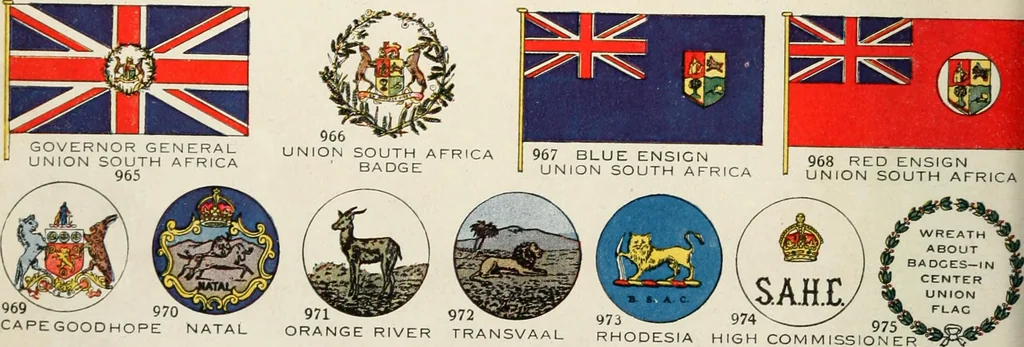 An illustration from Our flag. Origin and progress of the flag of the United States of America, with an introductory account of the symbols, standards, banners and flags of ancient and modern naitons, 1872, leaf 113