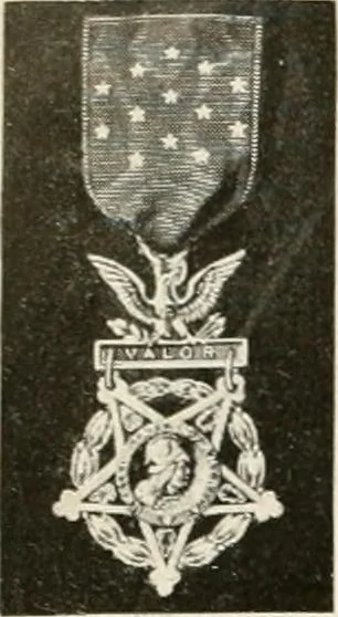An illustration from Our flag. Origin and progress of the flag of the United States of America, with an introductory account of the symbols, standards, banners and flags of ancient and modern naitons, 1872, leaf 161