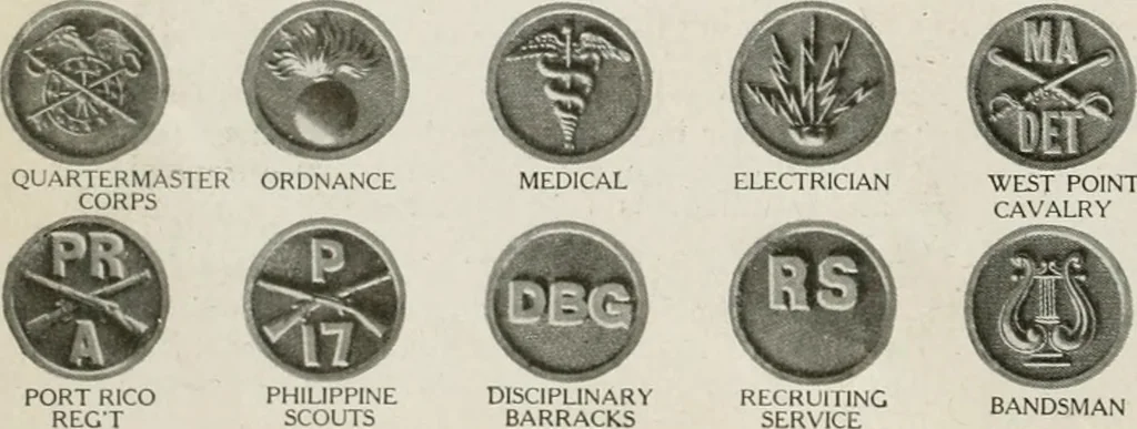 An illustration from Our flag. Origin and progress of the flag of the United States of America, with an introductory account of the symbols, standards, banners and flags of ancient and modern naitons, 1872, leaf 161