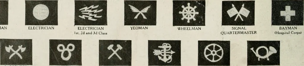 An illustration from Our flag. Origin and progress of the flag of the United States of America, with an introductory account of the symbols, standards, banners and flags of ancient and modern naitons, 1872, leaf 165